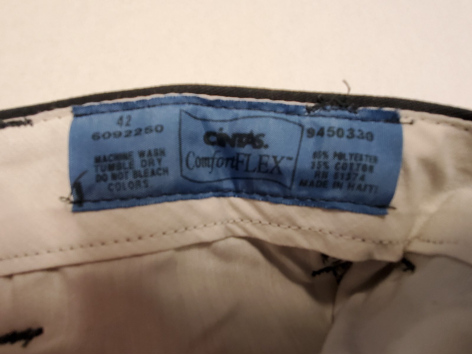 Cintas Comfort Flex 42 x 30 Uniform Work Pants 945033… Gem