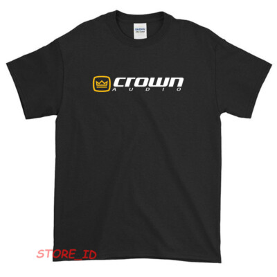 New Crown Audio Professional Logo Unisex funny T Shirt USA size S - XXL