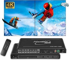 Video Wall Controller 2x2 4k60Hz BTSX TV Wall Controller HDMI Input 4K  Output