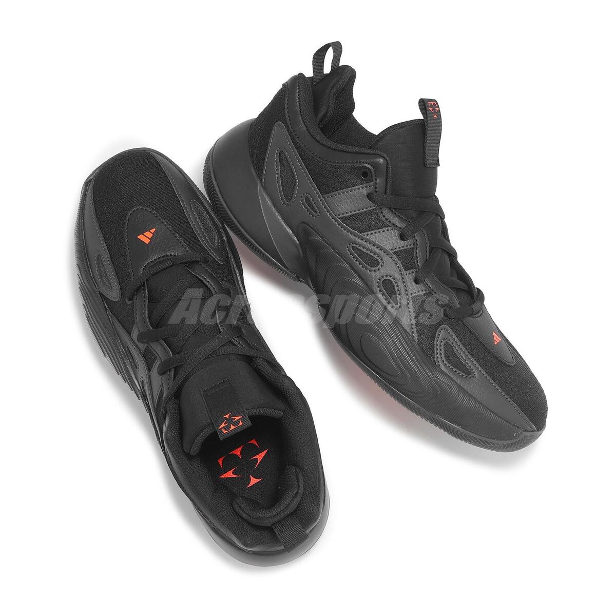adidas Trae Unlimited 2 Core Black Carbon Solar Red Men adidas Trae Unlimited 2 Core Black Carbon Solar Red Men