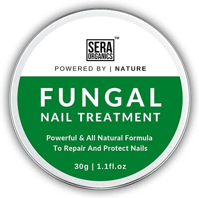 SERA ORGANICS Fungal Nail Treatment Cream | Antifungal Balm for Toenail Fungus & Brittle Nails
