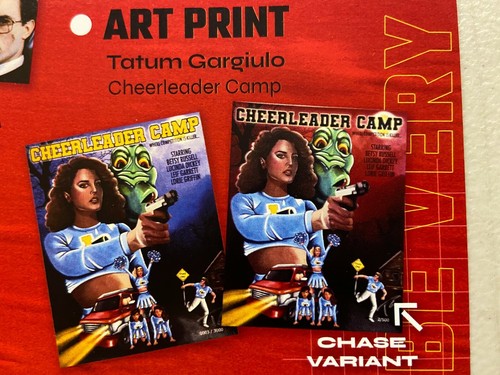 Cheerleader Camp Fan Art foto autografata 8x10 578/3000 Tatum Gargiulo - Foto 5 di 6