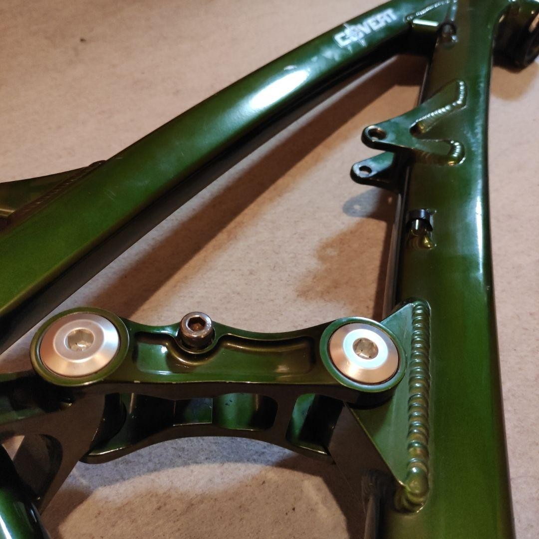 Transition Covert Mountain Bike Frame Green 26