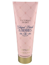 VICTORIA  S SECRET GLAZED PETALS  BERRIES FRAGRANCE BODY LOTION CREAM 8 oz NEW