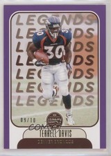 2021 Panini Legacy Legends Violet 9/10 Terrell Davis #118 HOF 0a6