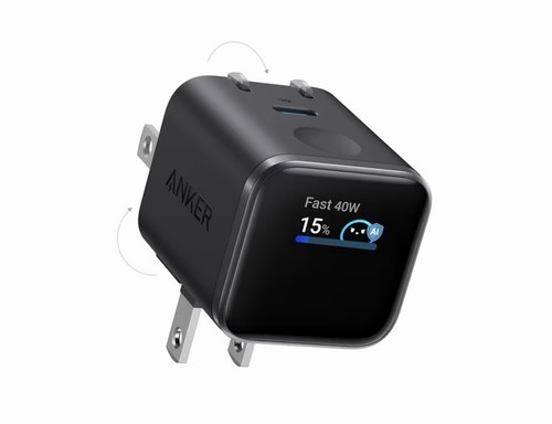 Anker Nano Smart Display Charger, 45W Max Fast Charger USB C for iPhone 17 NEW