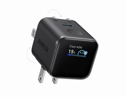 Anker Nano Smart Display Charger, 45W Max Fast Charger USB C for iPhone 17 NEW - product listing photo