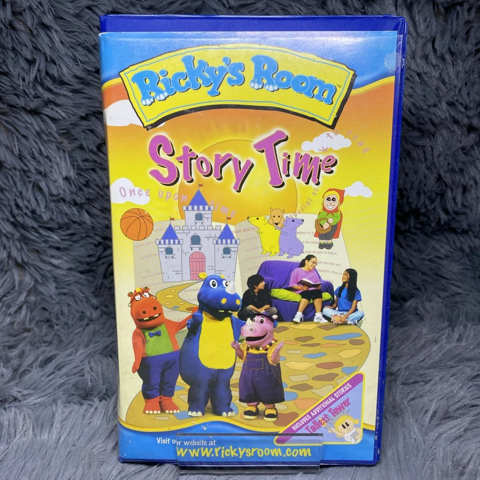 Ricky's Room Story Time No. 5 VHS Tape 2001 Kaboom Telegenic Clamshell Rare Show - Image 2 of 4