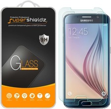 2PCS Tempered Glass Screen Protector for Samsung Galaxy S6 Anti Scratch Bubble F