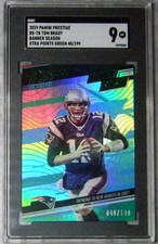 2019 Panini Prestige Banner Season Xtra Points Green Tom Brady 040/199 SGC 9 MT