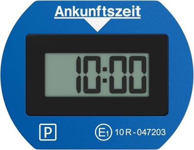 Needit Park Micro Solar elektronische Parkscheibe [NEUES Modell 2025] I
