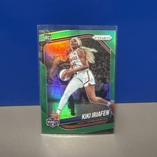 KIKI IRIAFEN - 2025 WNBA Prizm #72 [Green] Mystics Rookie (RC) KIKI IRIAFEN