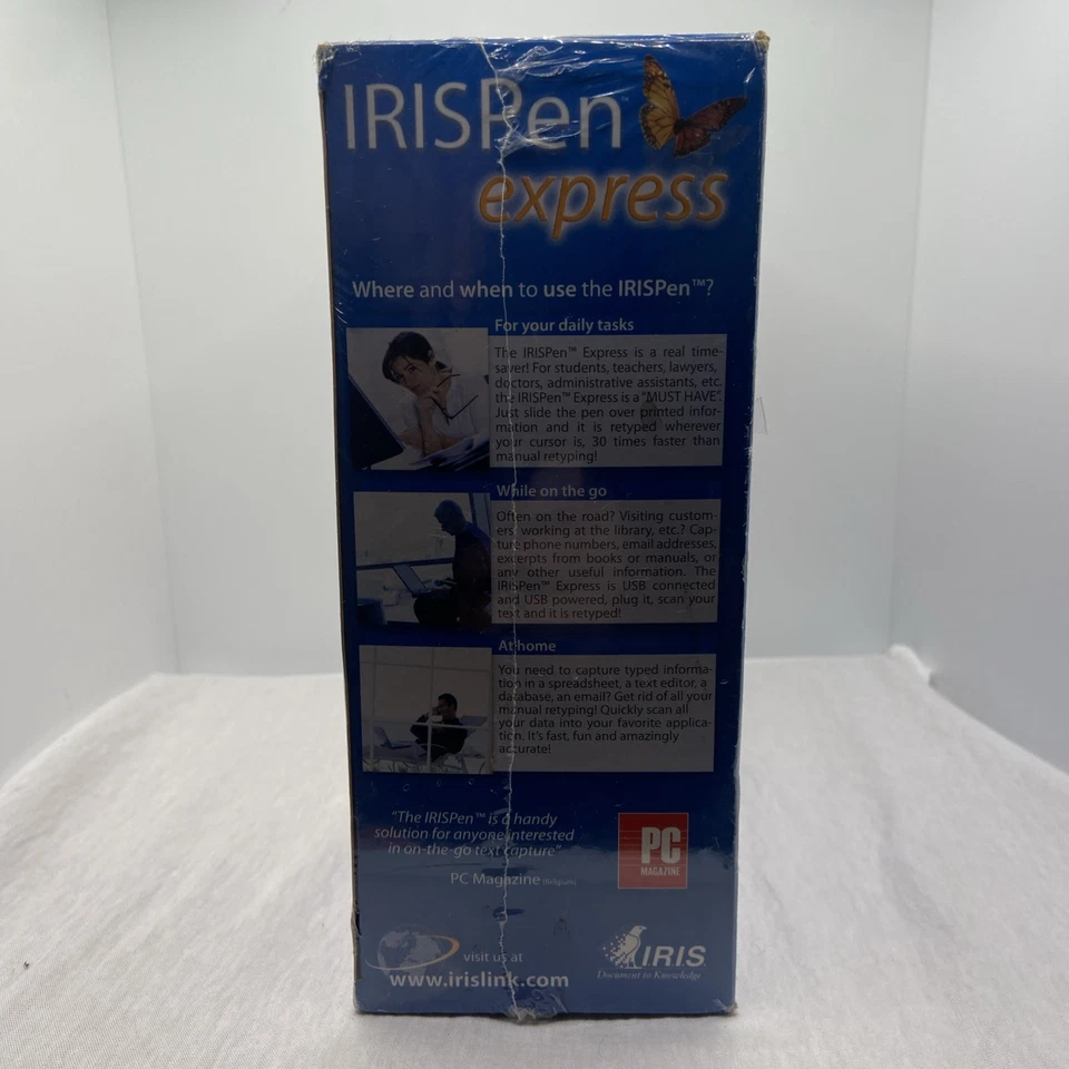 IRIS Pen Express Handheld Pen Text Recognition Scanner for Windows and Mac PC - Image 4 of 4