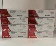 YAYASHI SP-6 Super Probiotic Toothpaste Whitening, Halitosis Prevention Lot of 8