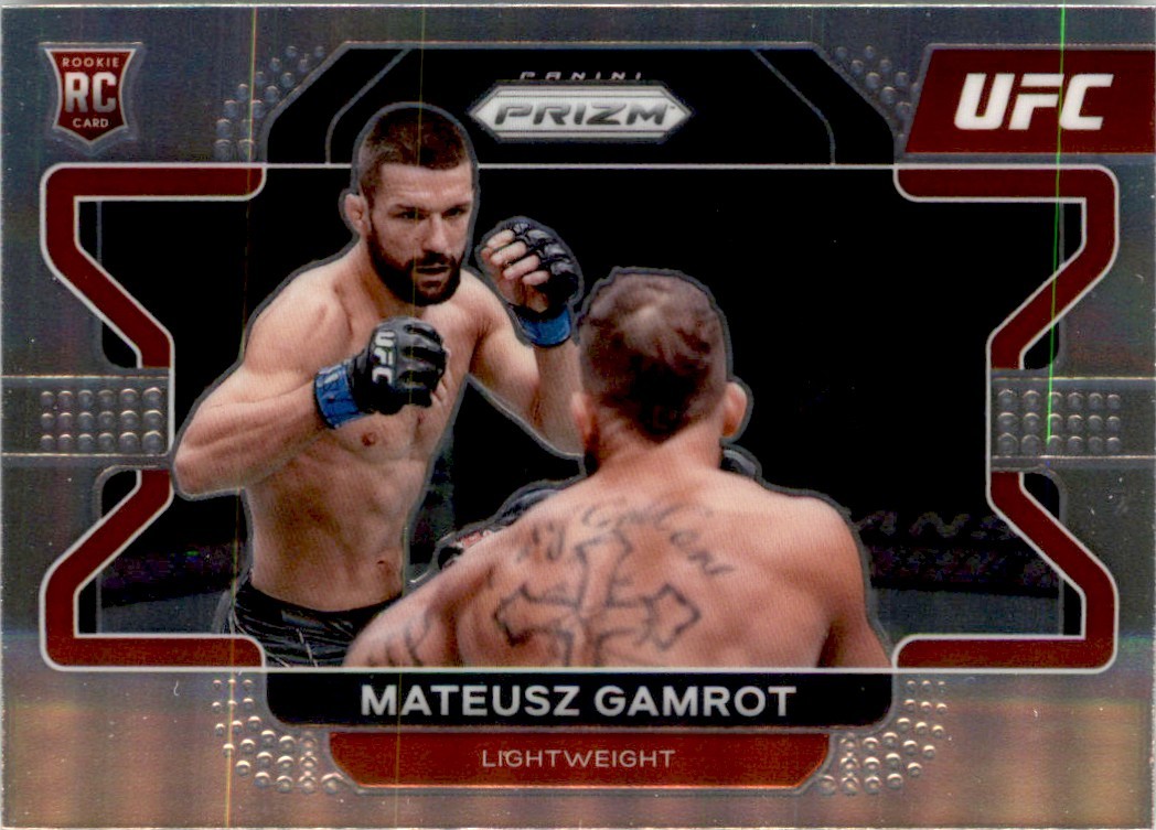 Mateusz Gamrot 2022 Panini Prizm UFC RC #66