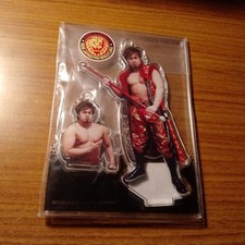 YOSHI-HASHI NJPW Acrylic Stand Keychain Unopened Wrestling Merchandise