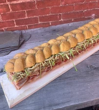 Faux Food Party Sub Sandwich Submarine Hoagie Display Prop 37"