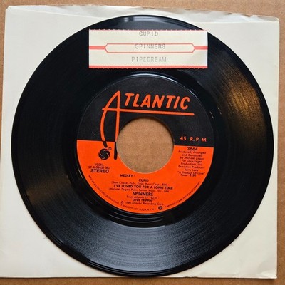 SPINNERS Pipedream/Cupid Medley 45 7'' FUNK SOUL Record Vinyl Atlantic Records