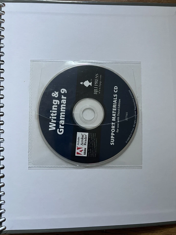 BJU Writing & Grammer 9 Teacher’s Edition - Image 3 of 4