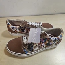 Vans x Disney 100th Scrapbook Old Skool Skate Shoes VN0005UFBMB Men 8.5 / W 10