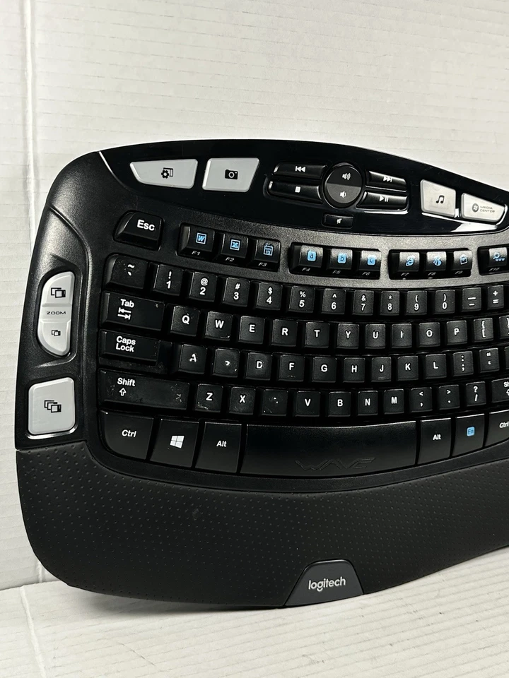 Logitech K350 Comfort Wave Wireless Keyboard NO USB Dongle - Image 4 of 4
