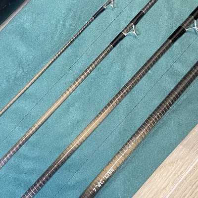 Orvis HLS 4pc 9'0” 7wt Fly rod w/Tube Case Sock | eBay