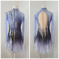 Stylish Ice skating dress figure skating competition dance costume