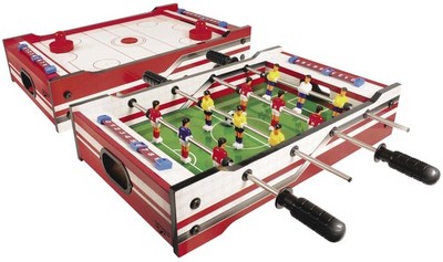 Carromco 06002 - Multigame FLIP-XM, 2in1