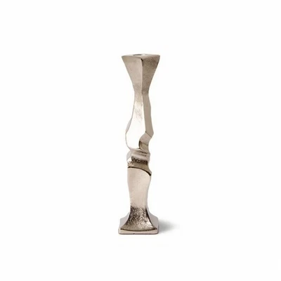 Bougeoir de Table Métallique Bougeoir En Aluminium Sculptural pour Restaurant - Photo 1/4