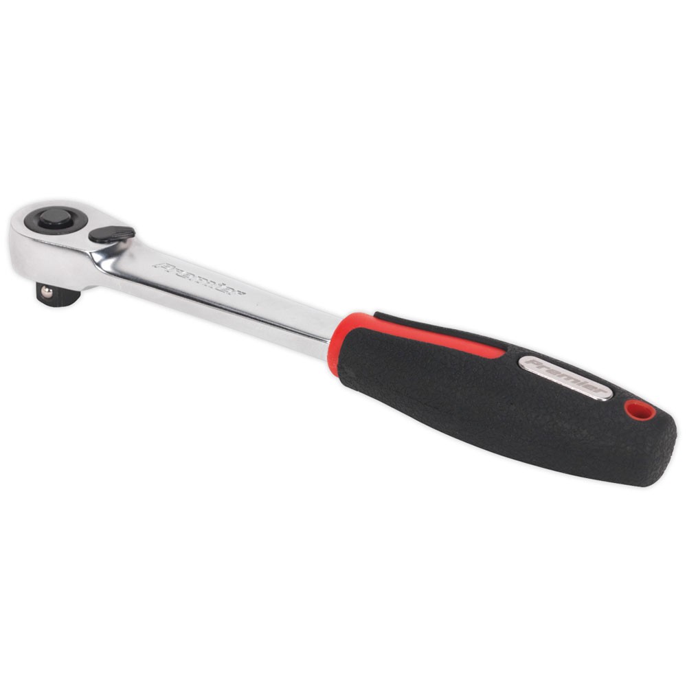 Sealey Ratchet Wrench 3/8""Sq Drive Compact Head 72-Tooth Flip Reverse