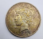 1922 US Silver Peace Dollar. Circulated