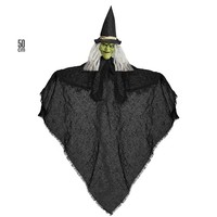 Halloween Deko Figur Zum HÄNgen Hexe 50 Cm Neu
