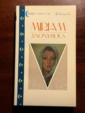 Miriam Anonymous Blue Moon Books 1990 1990s Vtg PB BK