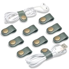 Cord Organizer,Cord Keeper,Cable Organizer USB Dark Green Cord Organizer