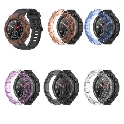 For Amazfit T-Rex Smart Watch Case Screen Protector Bumper Protection Cover Skin