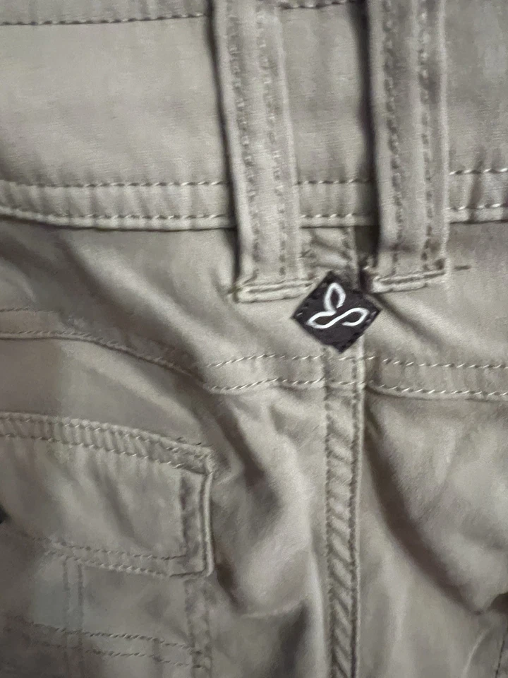 PrAna Pants Womens Size 8 Tannish Olive Hiking - Image 4 of 4