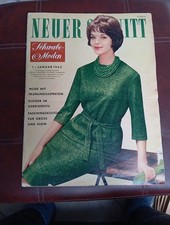 Neuer Schnitt Ausgabe 1 Jahr 1962 mit Schnitt...
