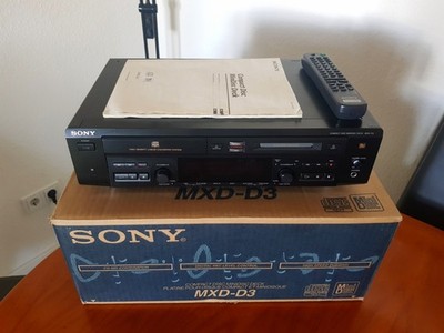 Sony MXD-D3 CD-/MiniDisc-Recorder | Sammlerzustand | Komplett mit Originalkarton