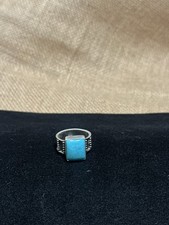   Sterling Silver 925 Turquoise Southwest Ring 4.8g Sz 6