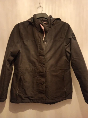 DLX Gloria Coat Waterproof  10000 Size 12 Womens Trespass Jacket Grey