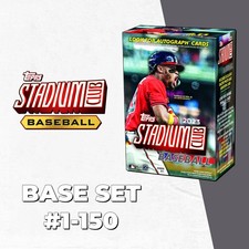 2023 Topps Stadium Club Baseball (Base Set #1-150) Pick Your Cards