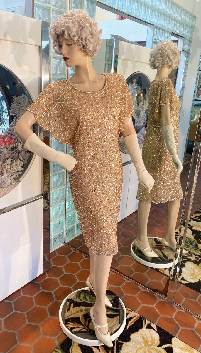 adrianna papell beaded dress ebay Vintage Dresses for Women Just Listed 2026 Cocktail dress