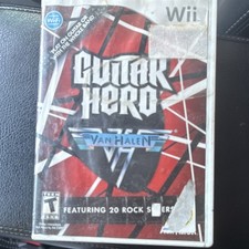 Activision Guitar Hero: Van Halen Nintendo Wii w/ Manual, Multiplayer NTSC-U/C