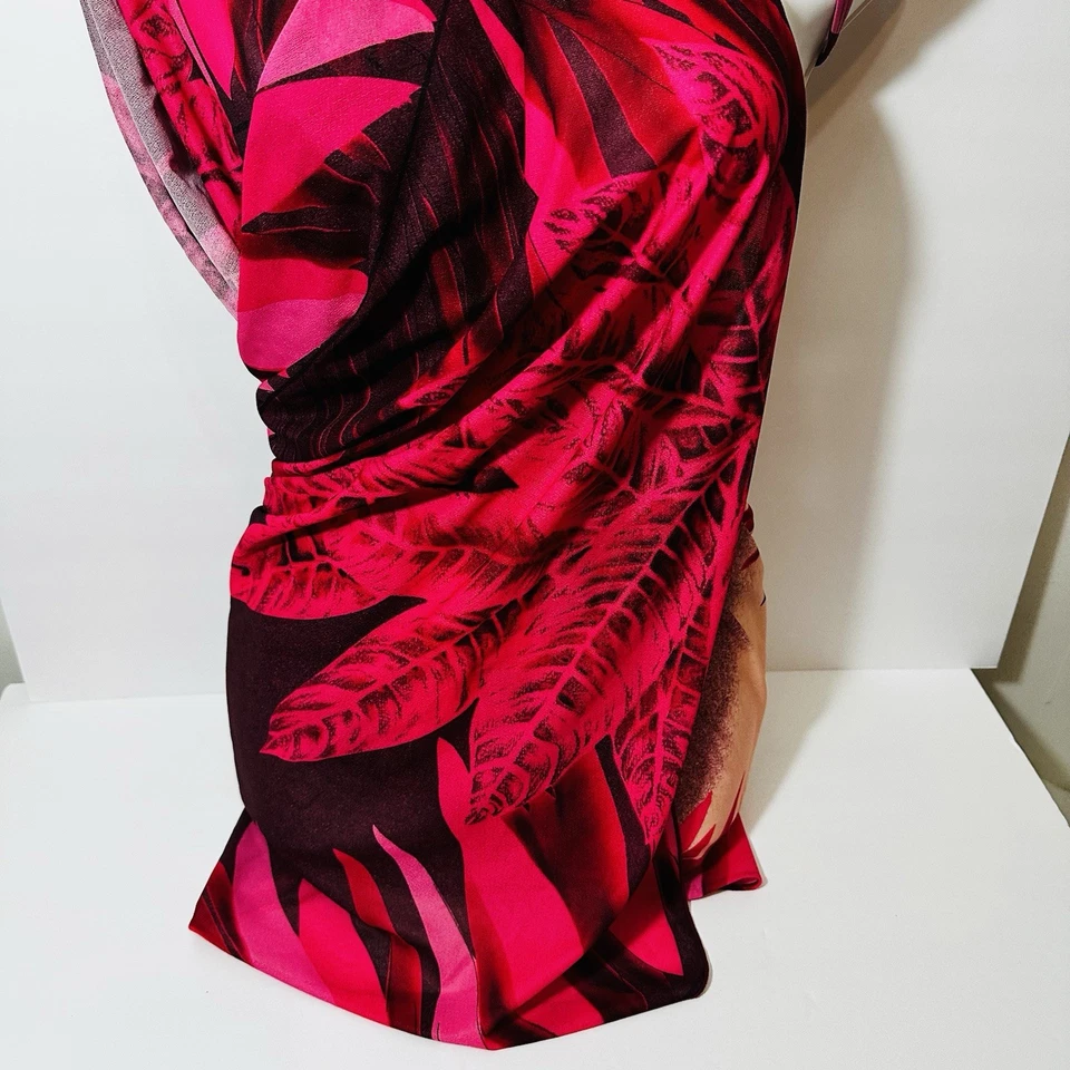 Винтажный 90-х Saress тропический надежном вокруг плавать прикрытие один размер Multiway - Изображение 4 из 4