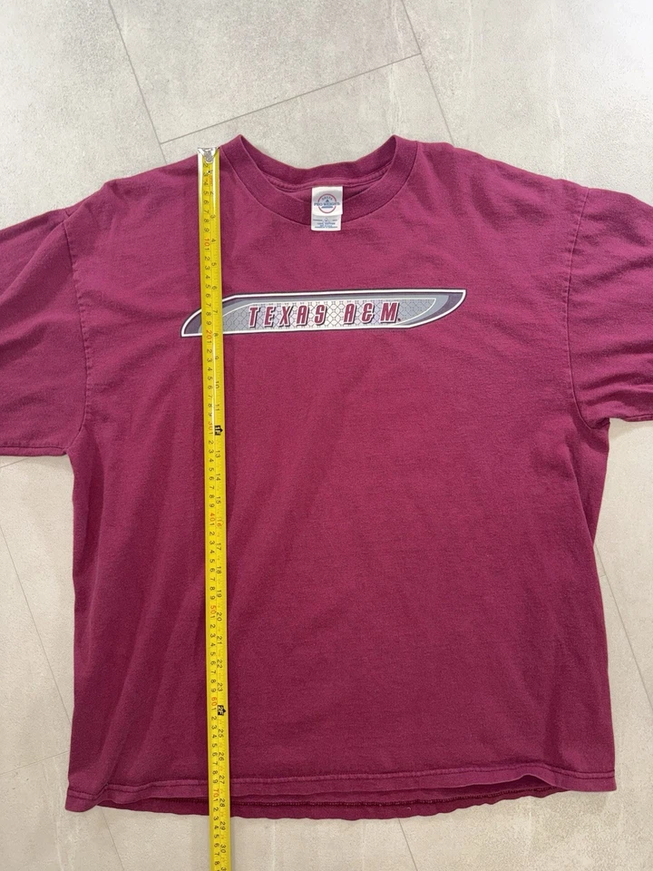 Vintage Texas A&M Aggies Shirt Mens Long Sleeve 2000’s Size XL - Image 4 of 4