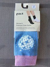 Organic Women Premium Crew Socks Sz. 6-10.78 Organic Cotton/20 Nylon India