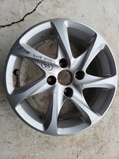 1x Alufelge 15 Zoll 6.0" 4x108 23ET Glanz Silber 9673773577 Peugeot Rim Wheel