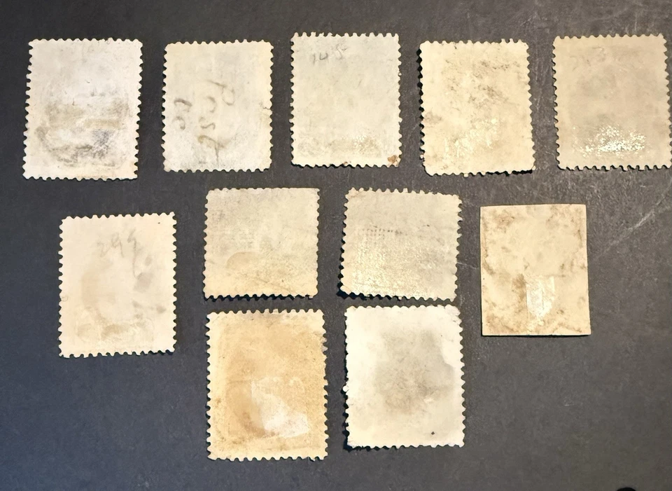 Grupo de sellos años 1800 Foto 2 de 2
