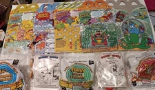 McDonald's COMPLETE SET of Looney Tunes Boxes/5 Toys - BRAND NEW, MINT!!