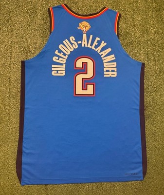 Authentic Shai Gilgeous-Alexander OKC Thunder 2025 Nba Finals Nike